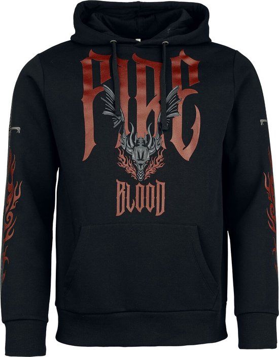 Game of Thrones Cult - Blood Heren Trui met capuchon - zwart - M
