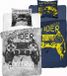 Faro dekbedovertrek Glow in the dark Game controller - Let's start - Coton - une personne - 140x200 + 70x80 cm