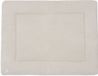 Jollein Tapis de parc bébé - 75x95cm - Basic Knit Oatmeal