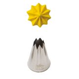 Decora 0263521 Stainless Steel Pastry Decorating Nozzle
