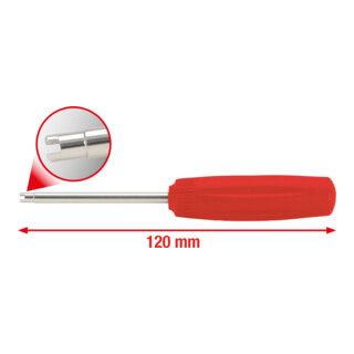 KS Tools Klepschroef Aandraaier - 0.25 Ncm - 120mm - 1 stuk