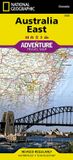 AUSTRALIA National Geographic Maps Australia East