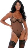 Forplay Shine Around The Edges - Contrast Teddy black M