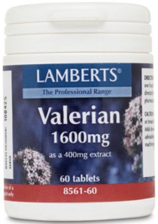 Lamberts Valeriaan 1600mg Tabletten