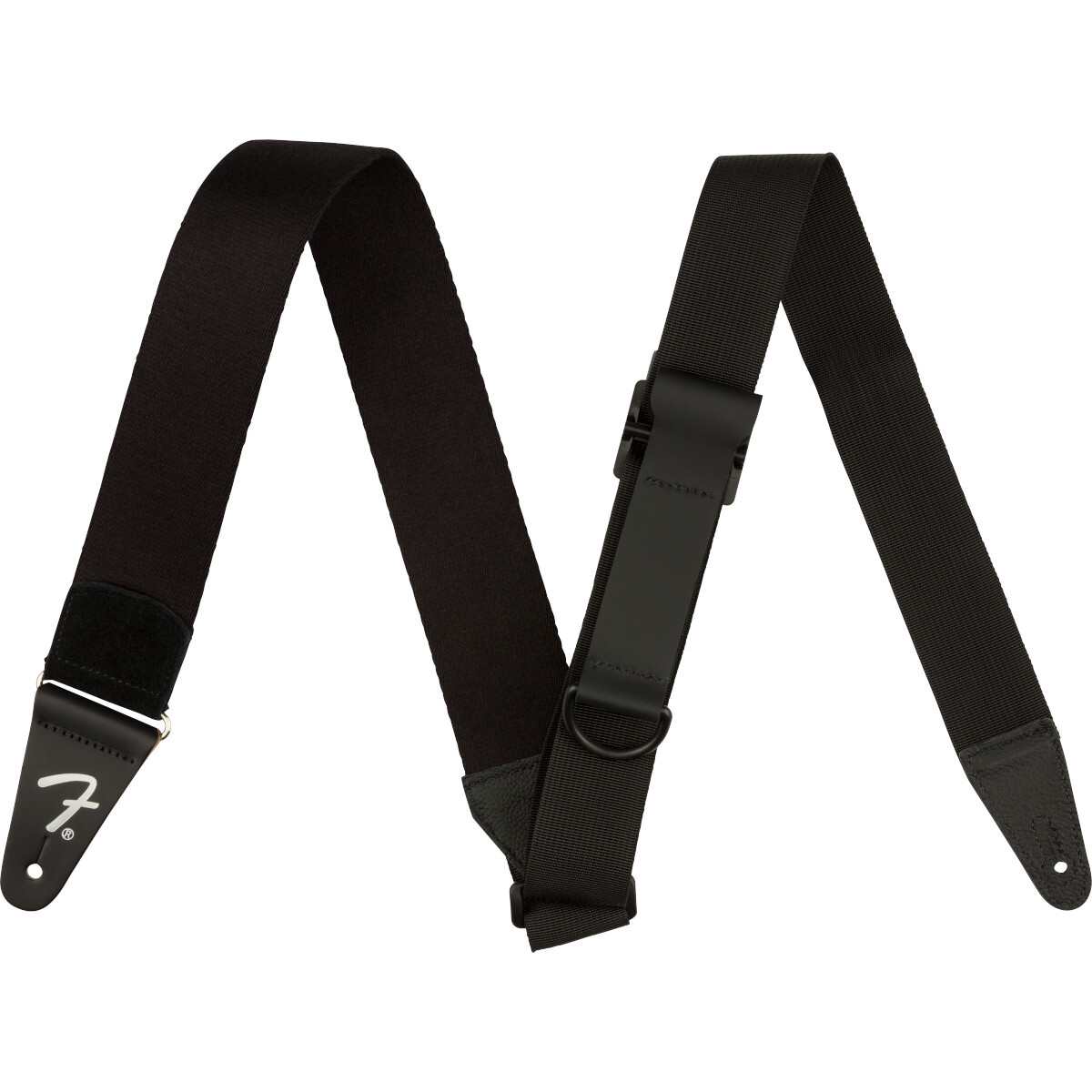 Fender Right Height Rayon Strap Black