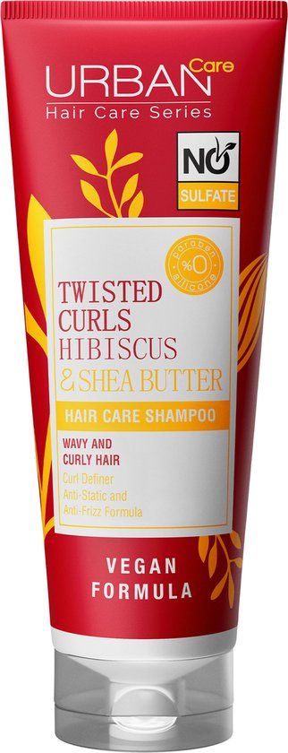 Urban Care Twisted Curls Hibiscus & Sea Butter Micellar Shampoo - 340ml