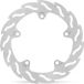 Street Moto-Master Street Rear Brake Disk Flame Fixed