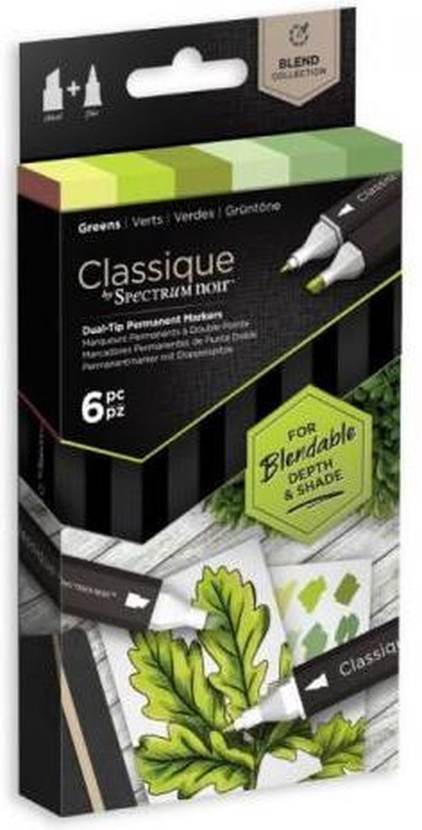 Crafter's Companion Classique (6PC) - Greens