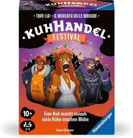Ravensburger Kuhhandel - Festival - Kartenspiel ab 10 Jahre