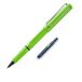 Lamy Safari roll-ink green inktcartridge rollerball – tijdloze klassieke pen met ergonomische handgreep & lijnbreedte M - behuizing van robuust ASA-kunststof - incl. inktcartridge + extra cartridge