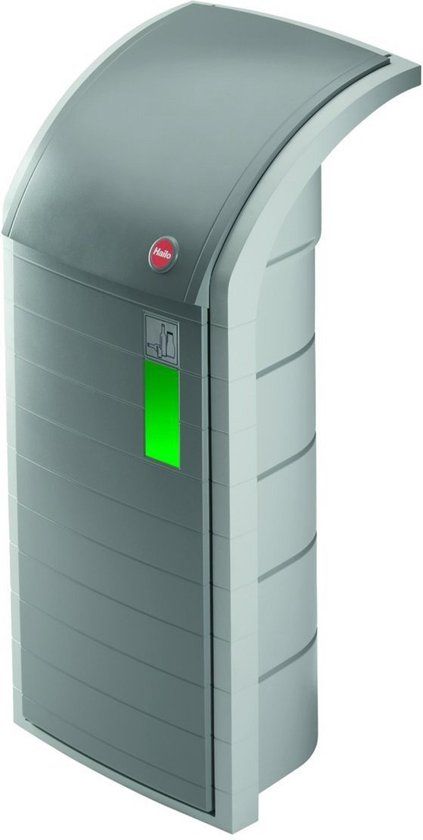 Hailo ProfiLine 120L Wall-mounted Waste Bin - Grey