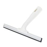 Vigar - Metallic Glasreiniger - Rubberen band die niet krast - 26 x 4 x 15 cm - Adapter voor schroefpaal - Ideale ramen en douches - Grijze kleur