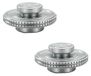 Campingaz Set van 2 Caps voor Camping Gasbus met EN417 Ventiel