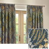 Wylder Nature Ophelia Bloemen Jacquard Potlood Plooi Gordijnen
