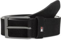 Tommy Hilfiger Riemen Leer Unisex Zwart