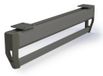 Emuca Ophanghaken met uitschuifbare rail voor Quartz-kast, Plastic en Aluminium, Titanium