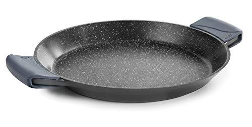 Lacor 25440 Paella Pan met siliconen handgrepen, gegoten aluminium