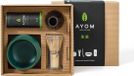 Set de thé vert de qualité traditionnelle - Set complet pour débutants - Biologique - 30g + bol + fouet + support + cuillère