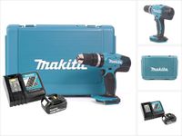 Makita DHP 453 RF perceuse-visseuse à percussion sans fil 18V 42Nm en coffret + batterie 3.0 Ah + chargeur