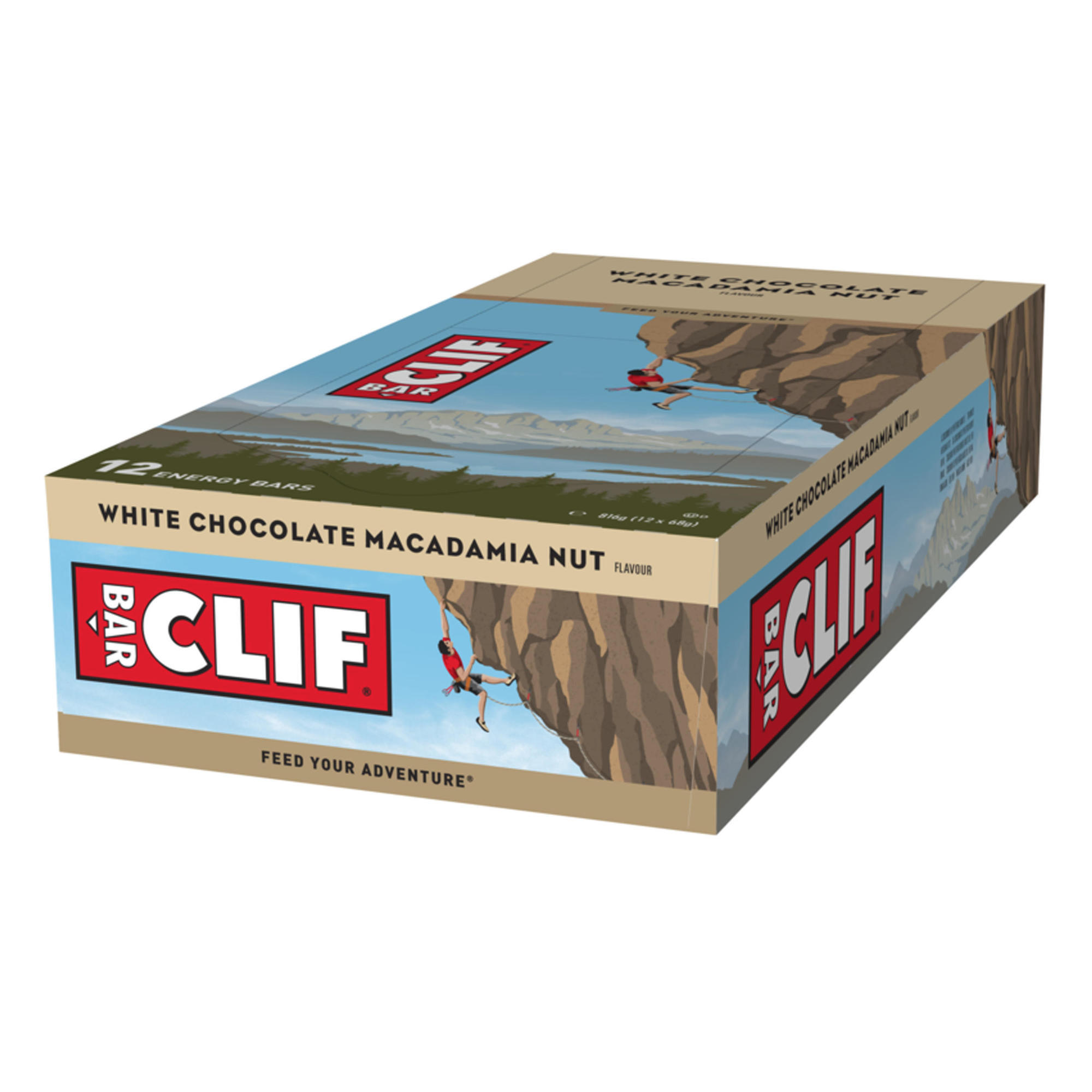 CLIF Bar energieregel Oatmeal Raisin Walnut, Macadamia-wit.