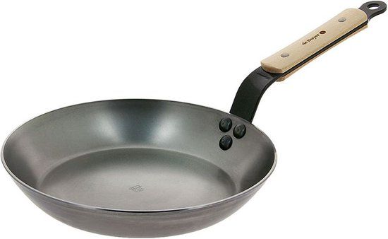 De Buyer Koekenpan Mineral B Hout - ø 24 cm