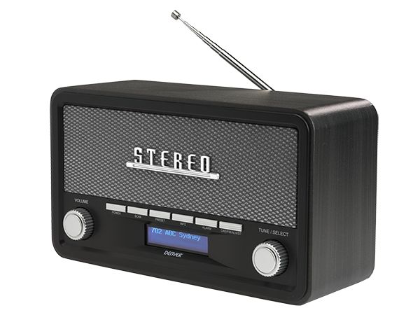 Denver DAB-18 Draagbare DAB+/FM Radio - Grijs