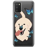 ERT GROUP mobiel telefoonhoesje voor Samsung A02S Babaco patroon Dogs 011