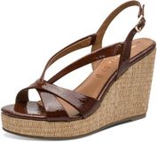 Tamaris - Dames - Plateau Sandalen - Bruin - Maat 40