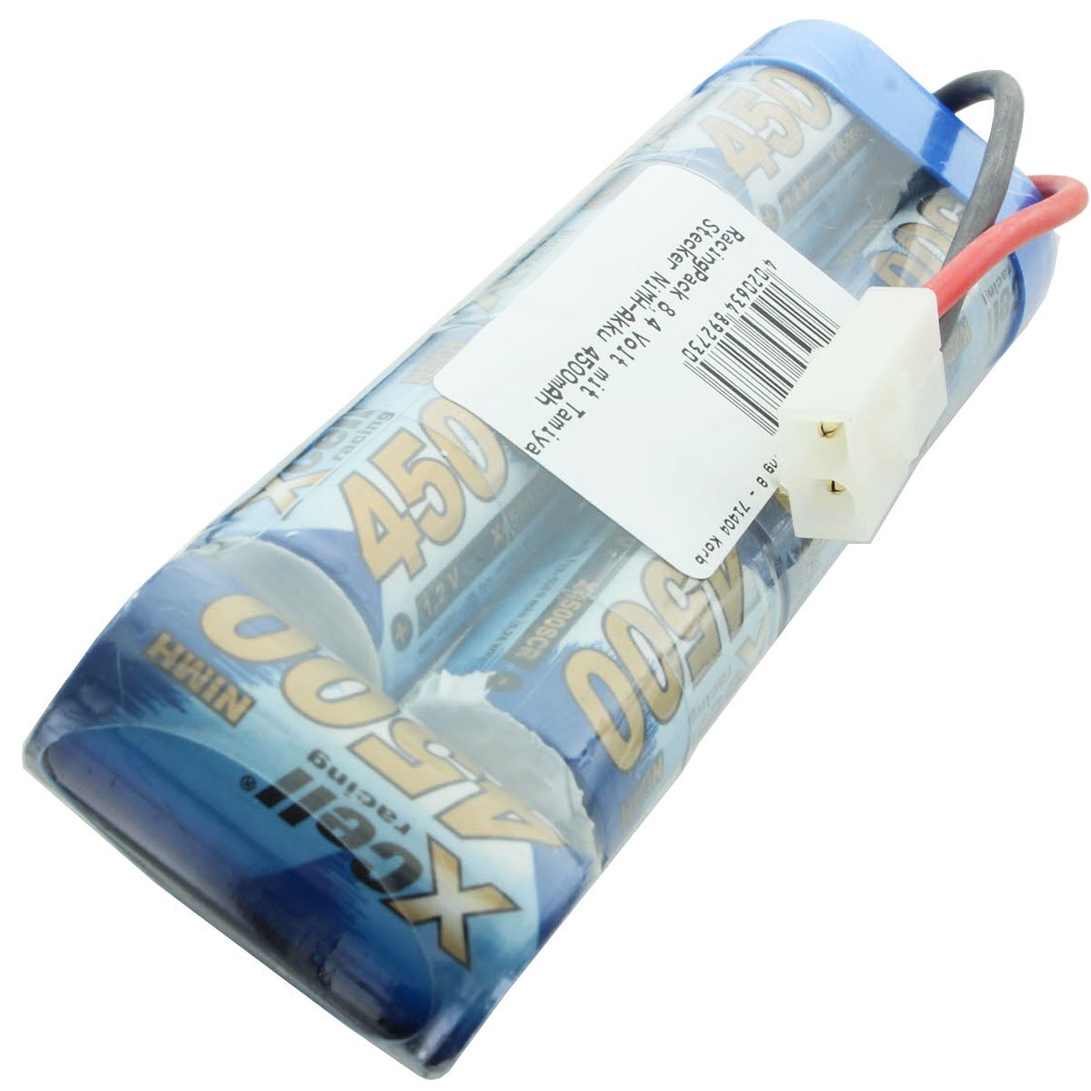 ACCUCELL RacingPack 8,4 volt met Tamiya-stekker NiMH-batterij 4500 mAh