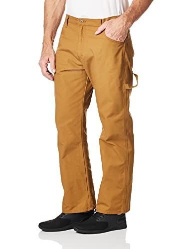 Dickies Men's Lightweight Straight Fit Carpenter Jean - Brown Duck - 32W / 34L