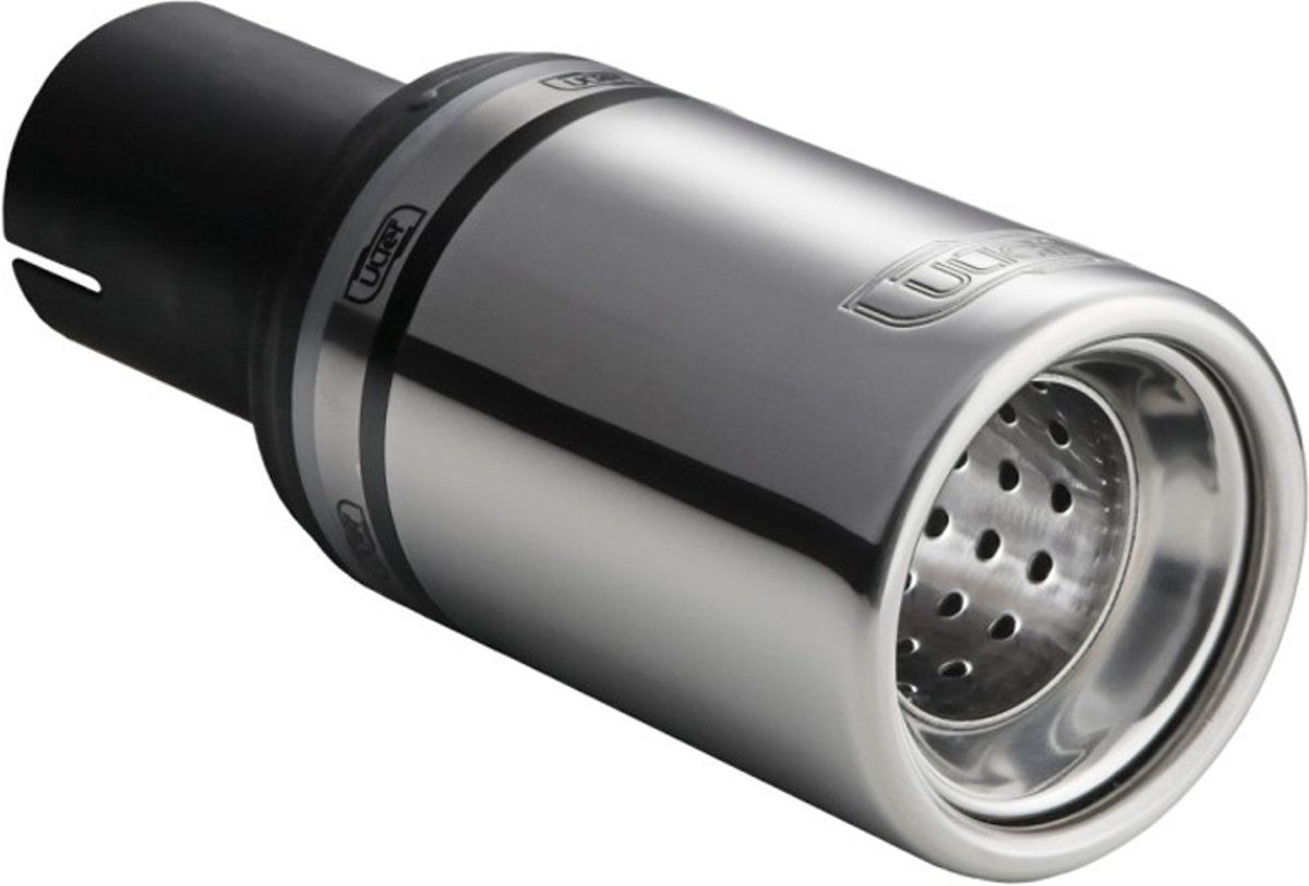 Ulter Sport Uitlaatsierstuk - Rond Ø80mm - Lengte 80mm - RVS
