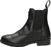 QHP Jodhpurs Manilla - Paardrijlaarzen - Leer - Zwart - Maat 41