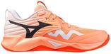 Mizuno Wave Momentum Pro Indoor Schoenen Unisex Volleybal Flamingo Coral/Carbon/White Maat 41