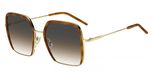 Hugo Boss BOSS 1783/S Havana gold 55/20/140 WOMAN Zonnebrillen