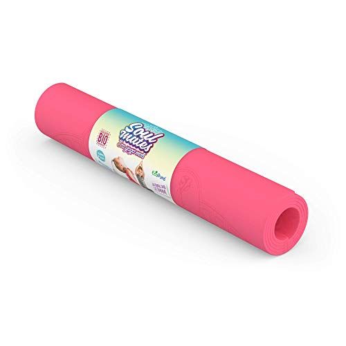 Soul Mates Yogamat - Roze - Kinderen/Jongeren/Uniseks - Milieuvriendelijk
