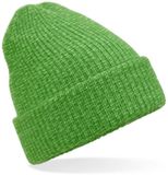 Beechfield Muts met flap Pop heldergroen One size Unisex Polyester