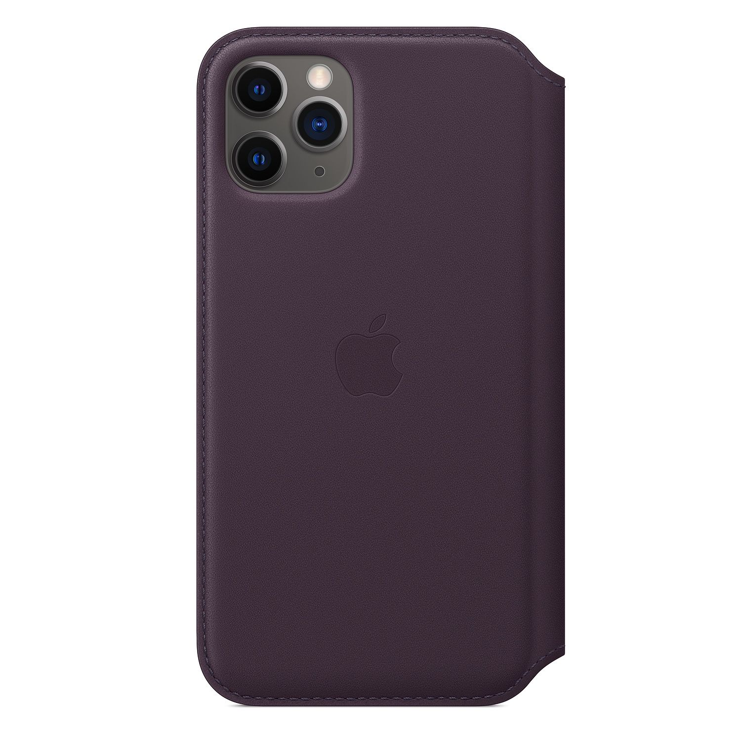 Apple iPhone 11 Pro Folio Case - Leather - Purple