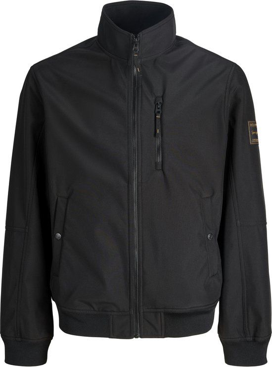 JACK&JONES PLUS - JJEPARKER SOFTSHELL COLLAR BOMBER SN PLS - Heren - Buitenjassen