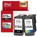 Canon Cartouches d'encre PG-575/CL-576XL, 2-pack, convient pour Canon Pixma/TR
