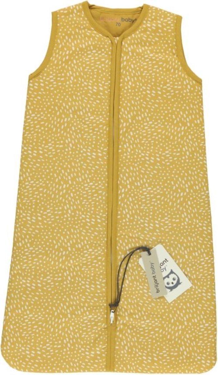 Briljant Baby Winterslaapzak 70 cm - Minimal Dots - Oker