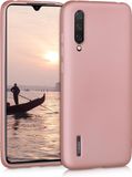kwmobile telefoonhoesje voor Xiaomi Mi 9 Lite - Hoesje voor smartphone - Back cover in metallic roségoud