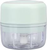 Smart-J Turboblend Elektrische hakmolen met USB-aansluiting, 100 ml, compact en draagbaar, voor babyvoeding, chili, uien, noten, knoflook, mixer en keukenmachine (groen)