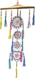 Ancient Wisdom Grote Dramatische Dromenvanger - Pastel Regenboog
