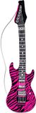Finidi Opblaasbare roze gitaar