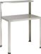 vidaXL Planttafel 80 x 50 x 104 cm Roestvrij staal zilver