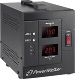 PowerWalker AVR 2000/SIV Spanningregelaar - Zwart
