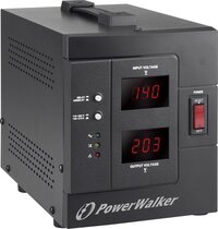 PowerWalker AVR 2000/SIV Spanningregelaar - Zwart