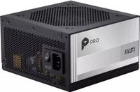 MSI PRO A850PL PCIe5 ATX voeding 850W 80 Plus Platinum