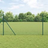 vidaXL Gelast gaashek 2500 x 120 cm Groen