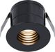 HOFTRONIC Betty Mini LED Inbouwspot - Zwart - 12 Volt - 3 Watt - 140 Lumen - 2700K Warm Wit - Dimbaar - IP44